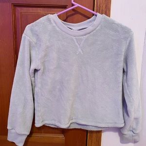 mint green soft top! feels like a blanket!